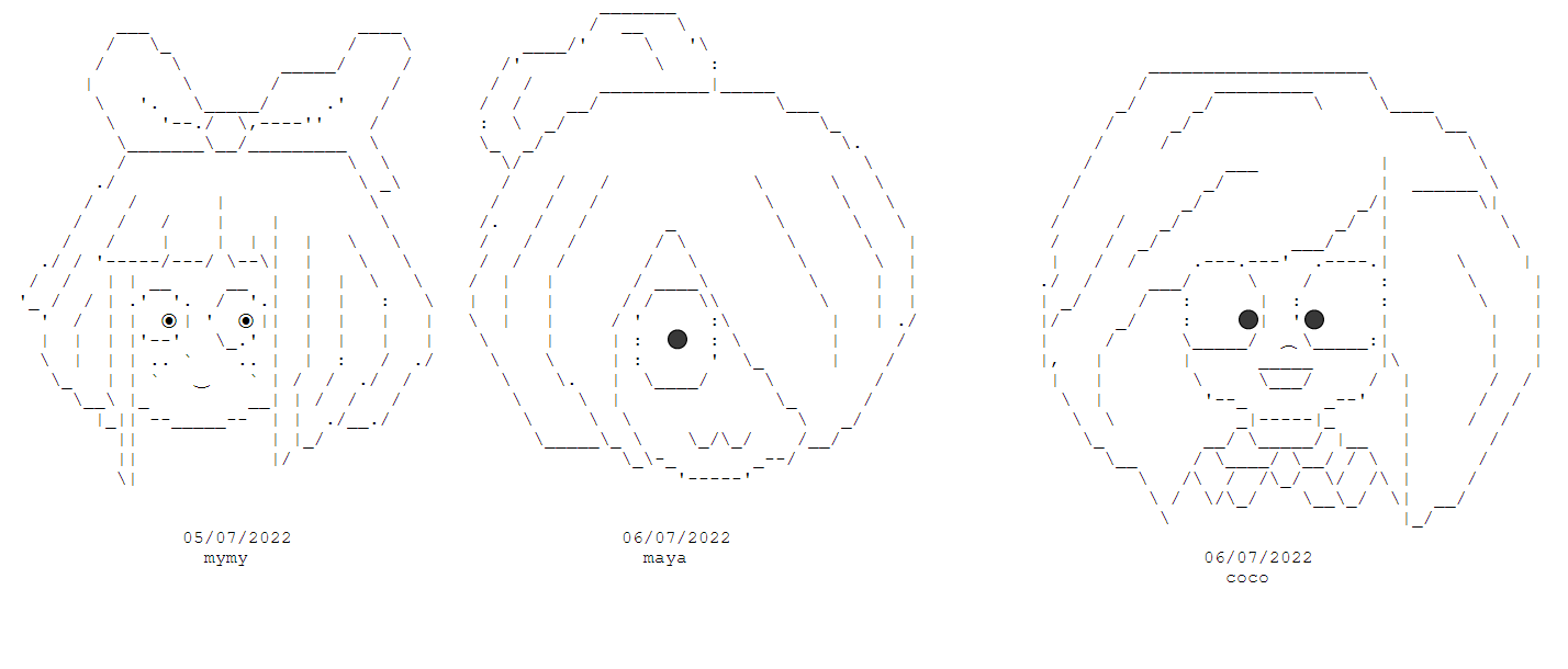 Post 1725: ascii ASCII_Art coco maya meta:general_fanart mymy tagme ...