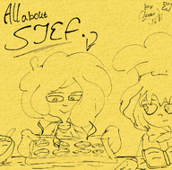 background_character baking doodle sjef sketch zoey // 1106x1091 // 2.1MB