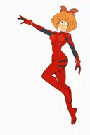 apop_(artist) asuka_langley_souryuu mymy neon_genesis_evangelion parody // 1366x2049 // 108KB