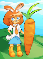 a10 artist:hal carrot looking_at_viewer mymy mymy_bunny // 1008x1394 // 1.2MB