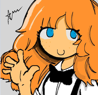 artist:ongepapu mymy Plastic_Love_(song) smiling waving // 1172x1144 // 1.0MB
