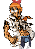 gun holding meta:ias muscular mymy object stroopwafel subvariant:dr_soystein variant:markiplier_soyjak // 1000x1403 // 499KB