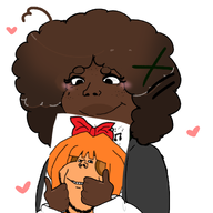 afro award bodypillow happy holding_object kate_(namefag) looking_at_something messy_hair mymy niggerwiggle smiling soyjak soyjak.party soyjak_femjak soyjak_parody // 1080x1080 // 359KB