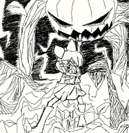 artist:brim gun kapitein_koek pistol pumpkin tagme // 888x911 // 41KB