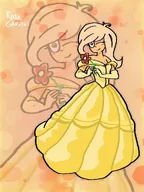 ;) artist:rata_gabito blush blushing dress flower holding_object I_have_over_2000_porn_tabs_open,_do_i_need_help looking_at_viewer meta:duplicate meta:general_fanart wink // 768x1024 // 67KB