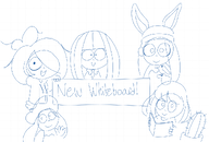 't_histaurant artist:portalverse bird book cactus english_text looking_at_viewer maya mayo sign sketch smiling wave zoey // 1114x757 // 121KB