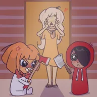 axe binky cleaver coco maya mymy peeb tagme unknown_artist variant:agugu // 1280x1280 // 128KB