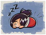artist:bruhmeister maya sleeping // 4000x3000 // 14MB