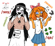 soy 4chan beanie blue_eyes coomer_artstyle doctor dr_soyberg drawing dutch_east_india_company female he_will_always_be_a_gem mymy ongezellig qa_(4chan) soy soyjak_party soylent soylent_bottle tongue_out variant:a24_slowburn_soyjak variant:soytan ZWABAG // 680x571 // 277KB