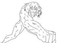 black_and_white juicebox muscular mymy one_punch_man_(series) punch sketch traced // 772x567 // 37KB