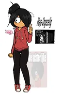artist:stargazermaya maya nervous peace_sign standing // 1067x1578 // 127KB