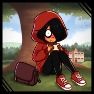 aiden(drawfag) drawing eating maya sandwich tree xitter // 1200x1200 // 157KB