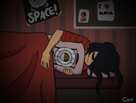 artist:cam blanket bodypillow maya maya's_room portal_(game) poster variant:peeb // 1099x838 // 667KB