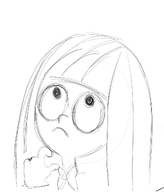 artist:botrigbur black_and_white frown looking_up sketch t_histaurant_waitress thinking // 1005x1178 // 308KB
