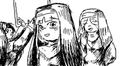 artist:oekakigod coco happy looking_at_viewer maya mymy nun oekaki // 500x250 // 64KB