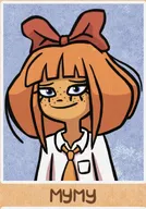 mymy official_art portrait smile smug // 917x1310 // 409KB