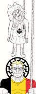 'p 4chan a10_eyes ack arm artist:entiral atomwaffen_division award badge black_and_white blond blue_eyes body co_(4chan) eyes_like_the_o-o-cean glasses grim_(artstyle) hanging leg lynching meta:tagme muscles muscular_male mymy ongezellig open_mouth pedophile queen_of_spades sonnenrad soyjak subvariant:muscular_chud text variant:bernd variant:chudjak zartycuck // 1926x5000 // 1.3MB