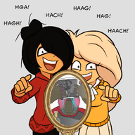 coco Hunky_twink_sex_machine laughing maya mirror pointed_at_viewer soyjak tagme // 1600x1600 // 1.6MB