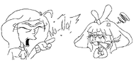 angry coco grumpy mymy shouting smoking // 1477x660 // 56KB