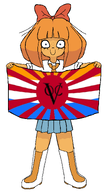 artist:yosack_jaki dutch_flag edit flag holding_object mymy prinsenvlag voc_flag // 1263x2252 // 626KB
