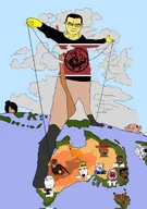 ack amerimutt australian bloodshot_eyes coal country flag:australia hanging imperialism kangaroo maya_(ongezellig) meta:tagme miner nigger ongezellig rope sheep string subvariant:muscular_chud subvariant:wholesome_soyjak variant:bernd variant:chudjak variant:cobson variant:gapejak variant:markiplier_soyjak variant:soyak // 1444x2048 // 746KB