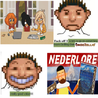 'toss artist:studio_massa coco computer ias ijsberg maya mymy niggerwiggle official_art ongezellig ongezellig_logo smiling stille_willem studio_massa variant:soyak // 1857x1870 // 3.0MB