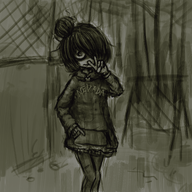 artist:mitchelf english_text fang girl_a looking_at_viewer maya nevada_tan peace_sign shadow_the_hedgehog tooth // 2500x2500 // 6.5MB