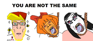 3soyjaks ack anti_ongezellig anti_soytan aryan award bee bloodshot_eyes blue_eyes bowtie boyfriend_(friday_night_funkin') cap chin closed_mouth clothes dead efl fnf_aryan friday_night_funkin' glasses hair hanging hat multiple_soyjaks mymy neutralplier_award no_nose ongezellig open_mouth opposite orange_hair orange_skin pink_lips rope soy soy_parody soyjak soyjak_party soylent sparkle stubble subvariant:chudplier suicide suicide_pact tan_shirt teeth tongue total_sloptran_death variant:bernd variant:chudjak variant:markiplier_soyjak variant:soytan video_game white_lives_matter white_shirt white_skin whitemaxxing yellow_eyebrows yellow_hair yellow_stubble yellow_teeth you're_the_same // 1920x860 // 743KB