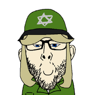 artist:rot blonde_hair blue_eyes clothes glasses hair helmet jew meta:ias mustache open_mouth smile soyjak star_of_david stubble transparent_background variant:nojak white_skin Yana yellow_hair // 600x600 // 15KB