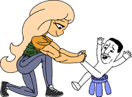 artist:bob care chud coco happy jeans muscular shoes smiling // 571x419 // 14KB