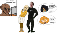 artist:unknown brenton_tarrant brown chud chudwheel coco computer crying emoji fire mad maya mymy shitskin smiling uniform unknown variant:soyak // 3254x1849 // 1.9MB