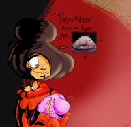 blobfish happy hugging maya // 1269x1227 // 561KB