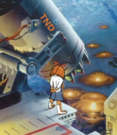 afrika bomb edit explosion exterminatus genocide looking_down meta:rijkskunst missile mymy space_station standing tnd weapon // 780x895 // 1.5MB