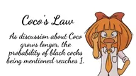 bbc coco law mymy niggerwiggle text // 1243x699 // 120KB