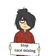 holding holding_object looking_at_viewer maya mixing race sad sign stop // 1226x1367 // 225KB