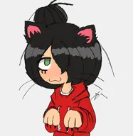artist:ongepapu cat_ears looking_at_viewer maya smiling // 1080x1109 // 79KB