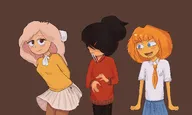 chewing_strings coco maya mymy smiling tagme unknown_artist // 2560x1536 // 440KB