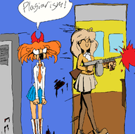 artist:brim coco gun juliuz(colorfag) mymy school // 961x956 // 48KB