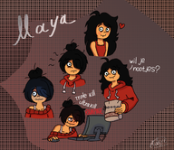 artist:midkyk maya meta:general_fanart tagme // 1280x1106 // 628KB