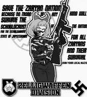 atomwaffen atomwaffen_division black_sun gun mymy nazi nazism schoolocaust skull_mask sonnenrad ss swastika zaryan // 1170x1314 // 503KB