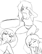 coco drooling hair_down maya mymy pillow rubbing_eye sisa sleeping tired unknown_artist // 800x1024 // 278KB