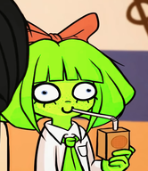 color drinking edit green mymy stroopwafelsap // 430x497 // 211KB