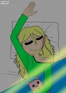 plushie sleeping yfke // 4961x7016 // 1.6MB