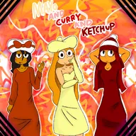 curry ketchup mayo mayo_en_curry meta:general_fanart tagme unknown_artist // 2000x2000 // 1.6MB