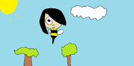 bee maya outside sun tree // 1682x835 // 37KB