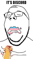 anti_ongezellig arm blood closed_eyes closed_mouth clothes coco_(ongezellig) discord dress eating female flag glasses gore holding_object impact_font its_over necklace ongezellig open_mouth scarf stubble text tranny variant:bernd variant:gapejak white_skin yellow_hair yellow_teeth // 855x1500 // 201KB