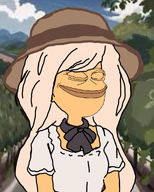 coco frog hat outside wine_farm // 768x960 // 656KB