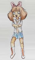 artist:yosack_jaki dancing drawing gangnam_style mymy niggerwiggle open_mouth variant:cobson // 407x678 // 374KB