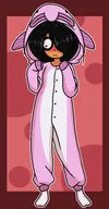 artist:aidanisl8 blobfish blush maya onesie sweat // 1603x3071 // 464KB