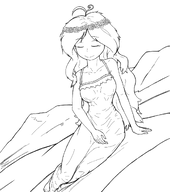 coco no_color sitting sketch wip // 1150x1300 // 364KB